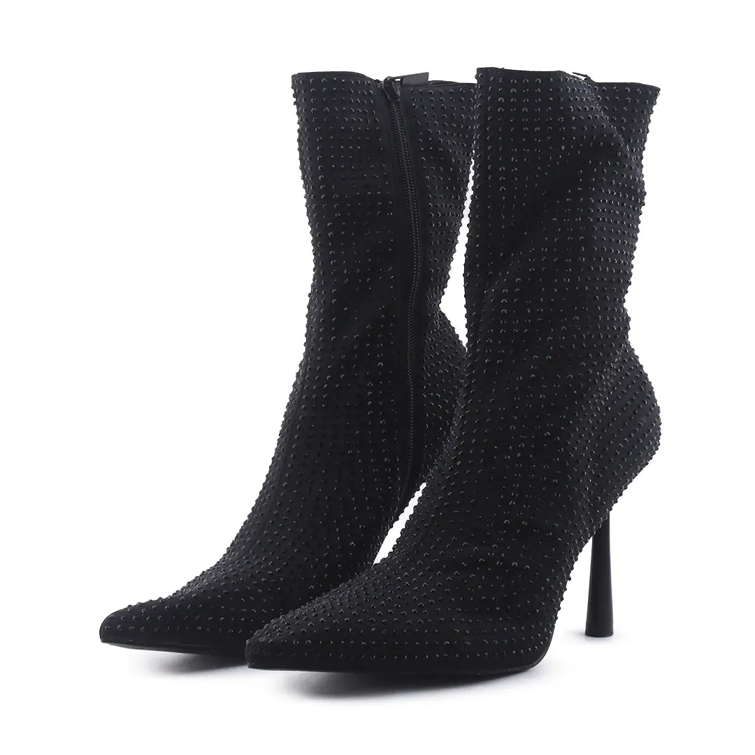 Zara Zipper Ankle Boot