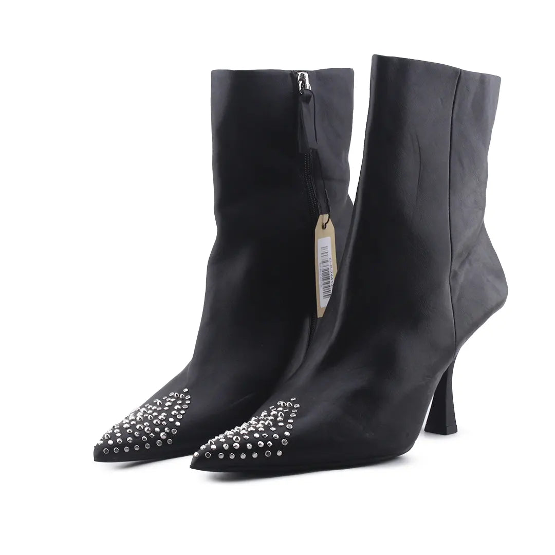 Zara Zipper Ankle Boot