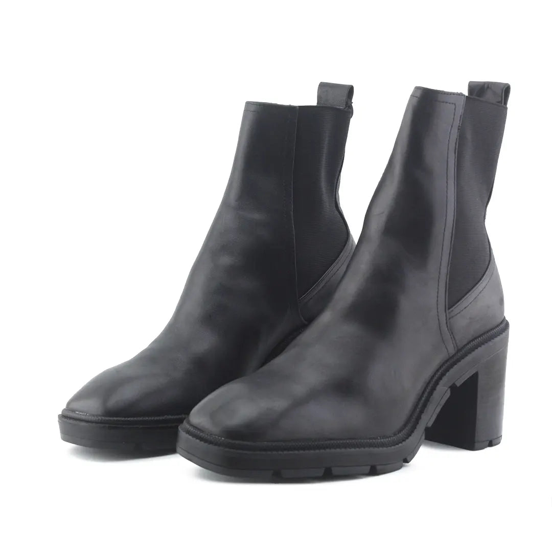 Zara Stretchable Ankle Boot | 100% Authentic Leather
