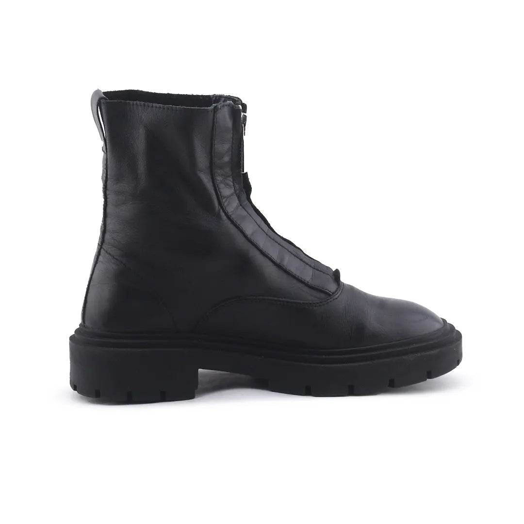 Zara Zipper Ankle Boot | 100% Authentic Leather