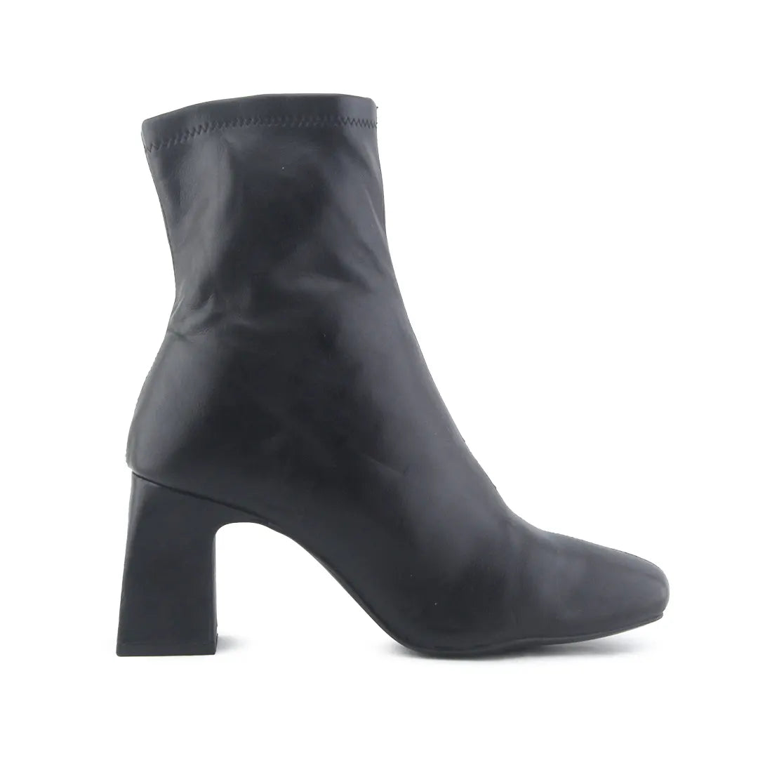 Bershka Zipper Ankle Boot | 100% Authentic Leather