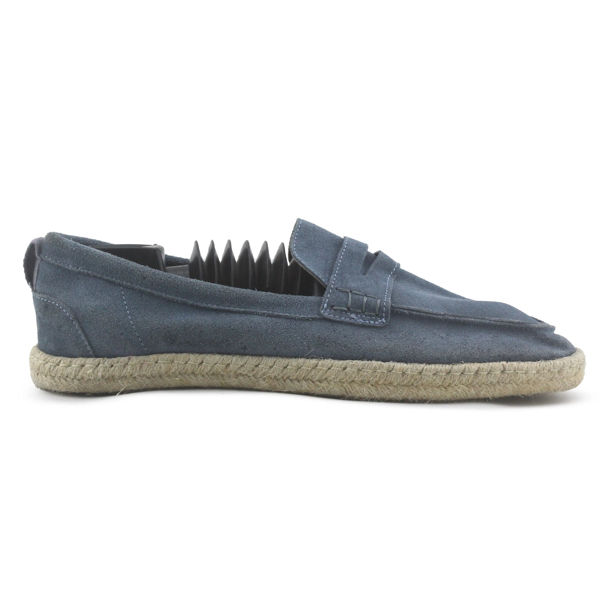 Zara Suede Penny Strap Loafers