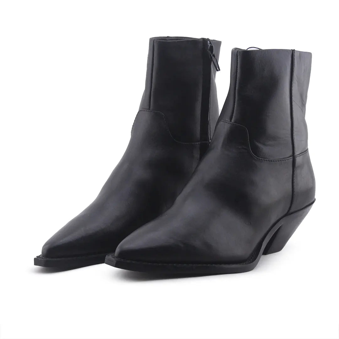 Zara Zipper Ankle Boot | 100% Authentic Leather