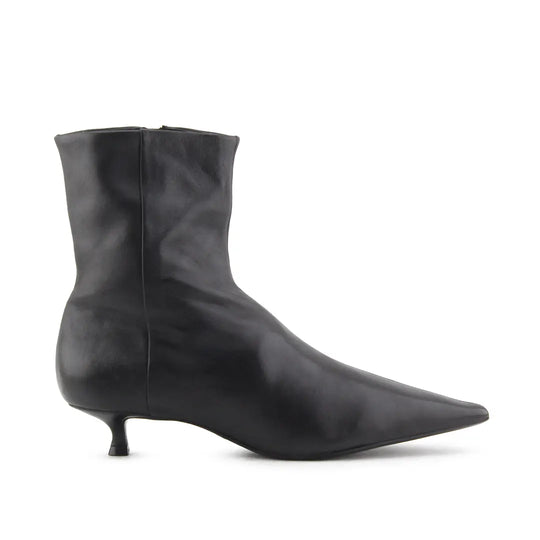 Zara Zipper Ankle Boot | 100% Authentic Leather