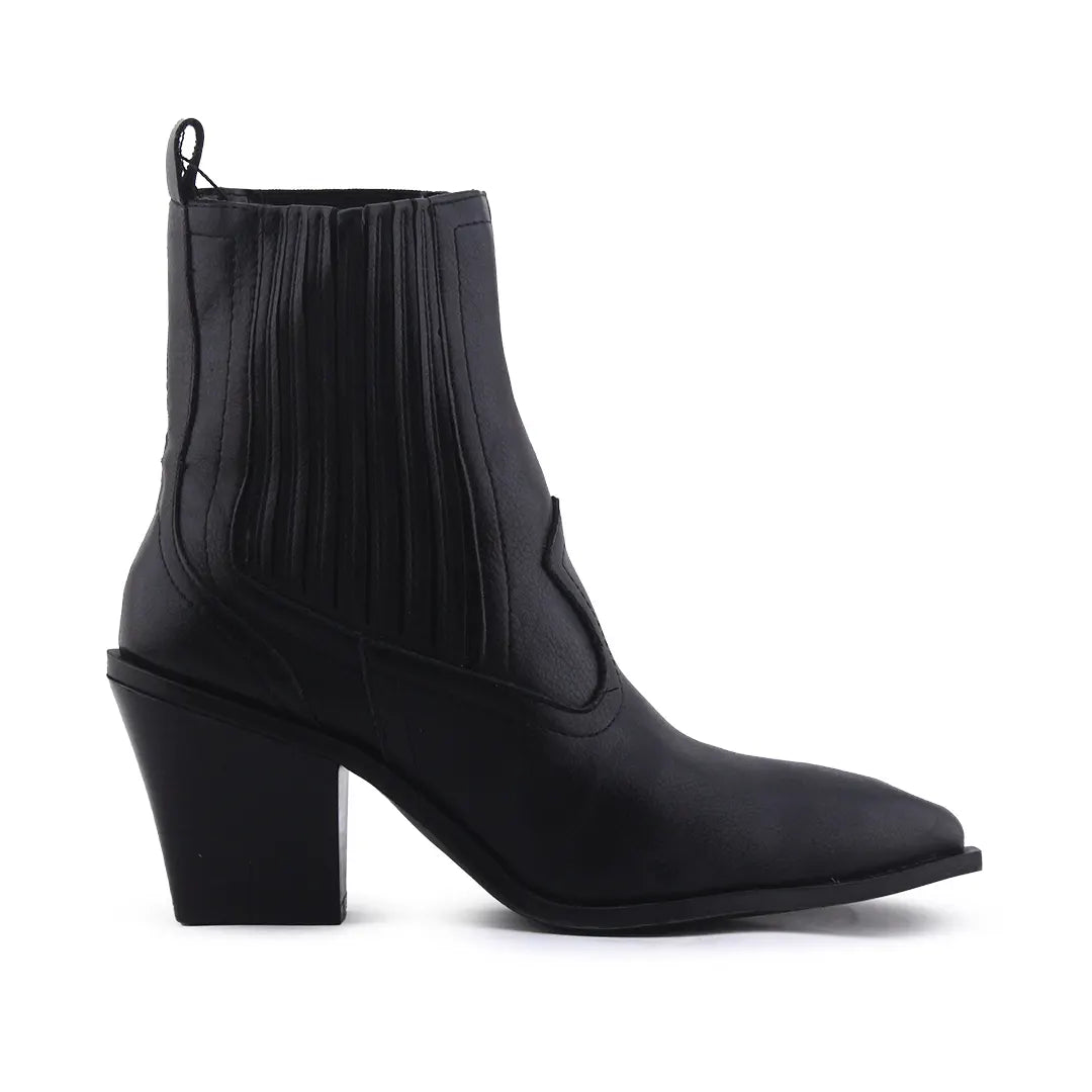 Pull & Bear Stretchable Ankle Boot | 100% Authentic Leather