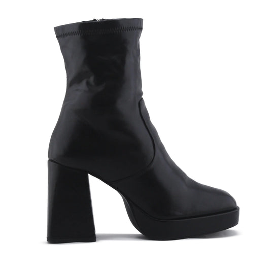 Pull & Bear Zipper Ankle Boot | 100% Authentic Leather
