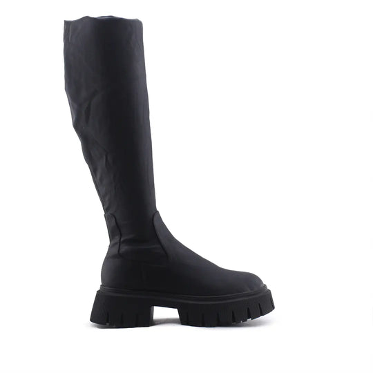 Zara Zipper Thigh high Boot