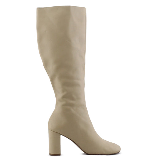 Mango Zipper Knee High Boot | 100% Authentic Leather