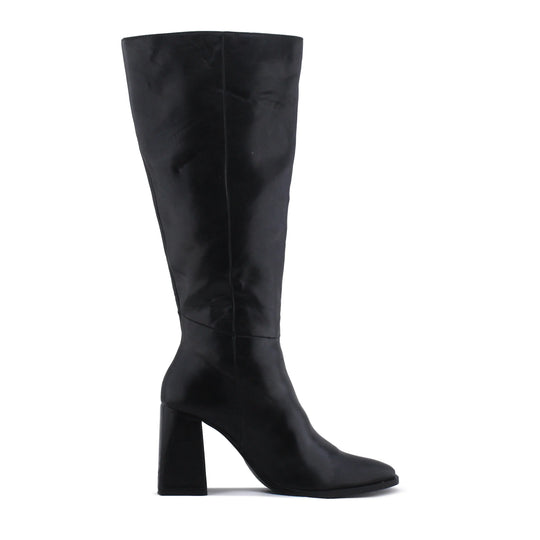 Stradivarius Zipper Knee High Boot | 100% Authentic Leather