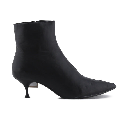 Zara Zipper Ankle Boot | 100% Authentic Leather