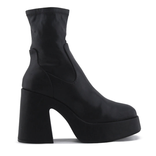 Pull & Bear Platform Ankle Boot | 100% Authentic Leather
