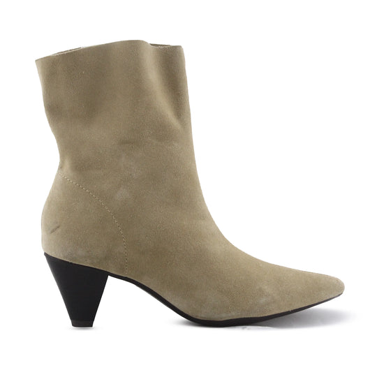 Zara Suede Ankle Boot