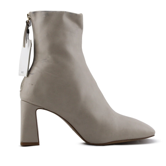 Mango Zipper Ankle Boot | 100% Authentic Leather