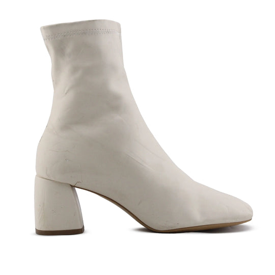 Stradivarius Zipper Ankle Boot | 100% Authentic Leather