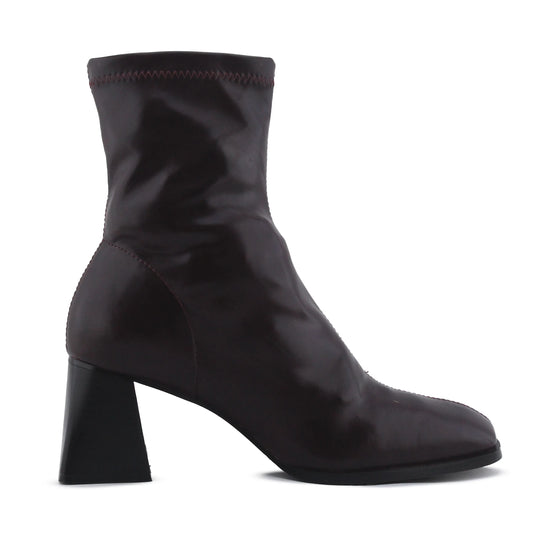 Stradivarius Zipper Ankle Boot | 100% Authentic Leather