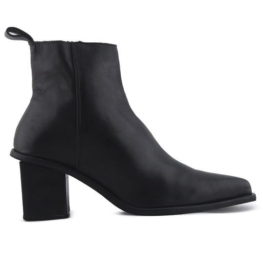 Zara Zipper Ankle Boot | 100% Authentic Leather