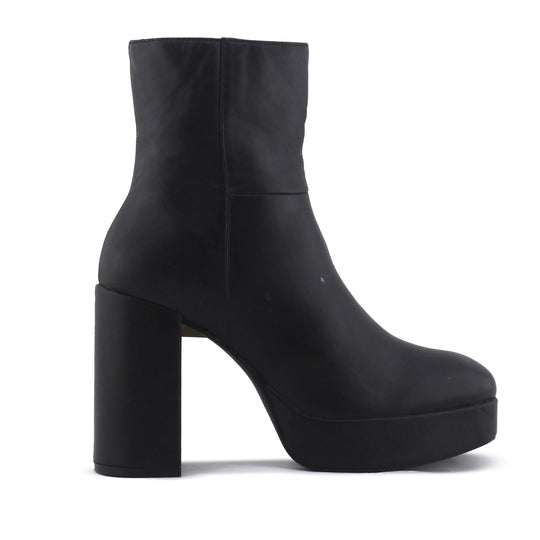 Lefties Zipper Ankle Boot | 100% Authentic Leather