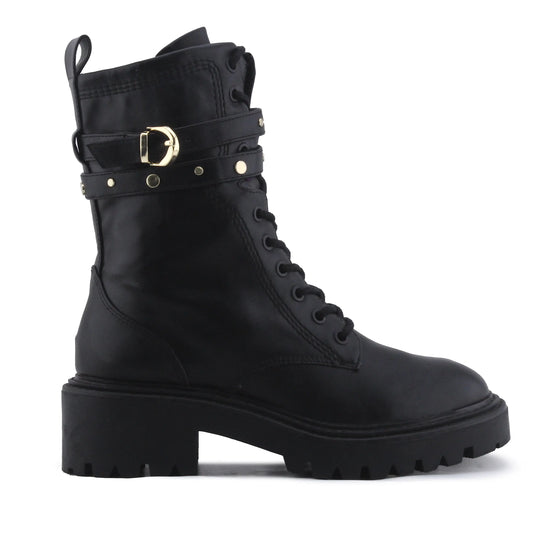 Stradivarius Zipper Buckle Strap Lace Up Ankle Strap | 100% Authentic Leather