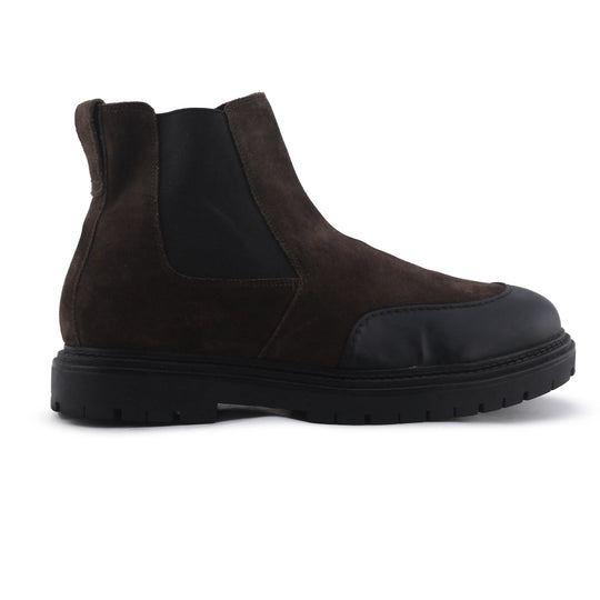 Zara Stretchable Suede Ankle Boot