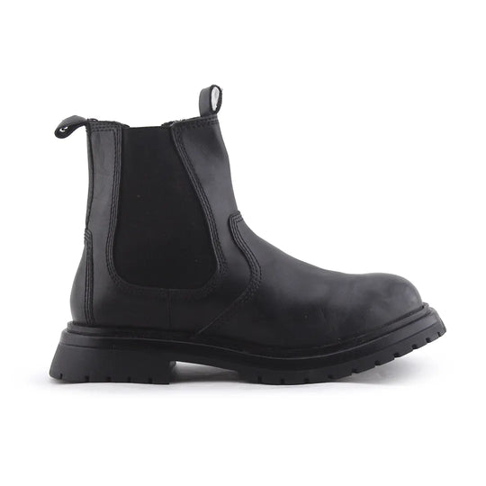 Zara Zipper Stretchable Ankle Boot | 100% Authentic Leather