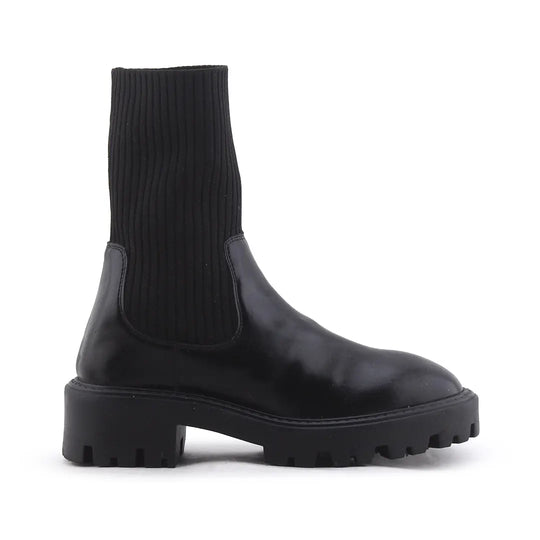 Lefties Stretchable Ankle Boot | 100% Authentic Leather