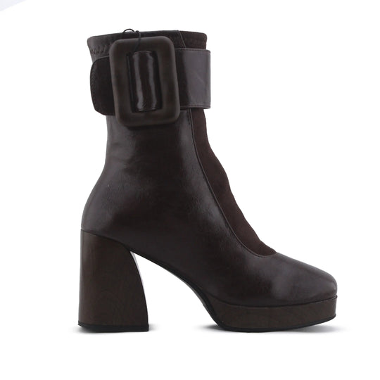 Noa Harmon Zipper Ankle Boot | 100% Authentic Leather