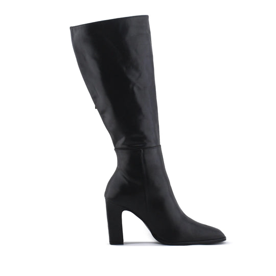 Massimo Dutti Zipper Knee High Boot | 100% Authentic Leather