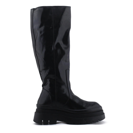 Zara Zipper Knee High Boot | 100% Authentic Leather