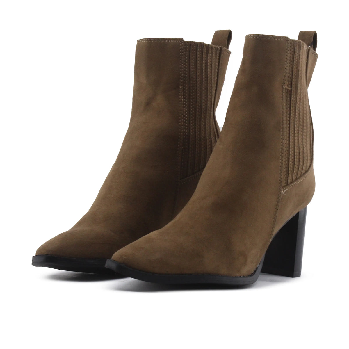 Lefties Stretchable Suede Ankle Boot