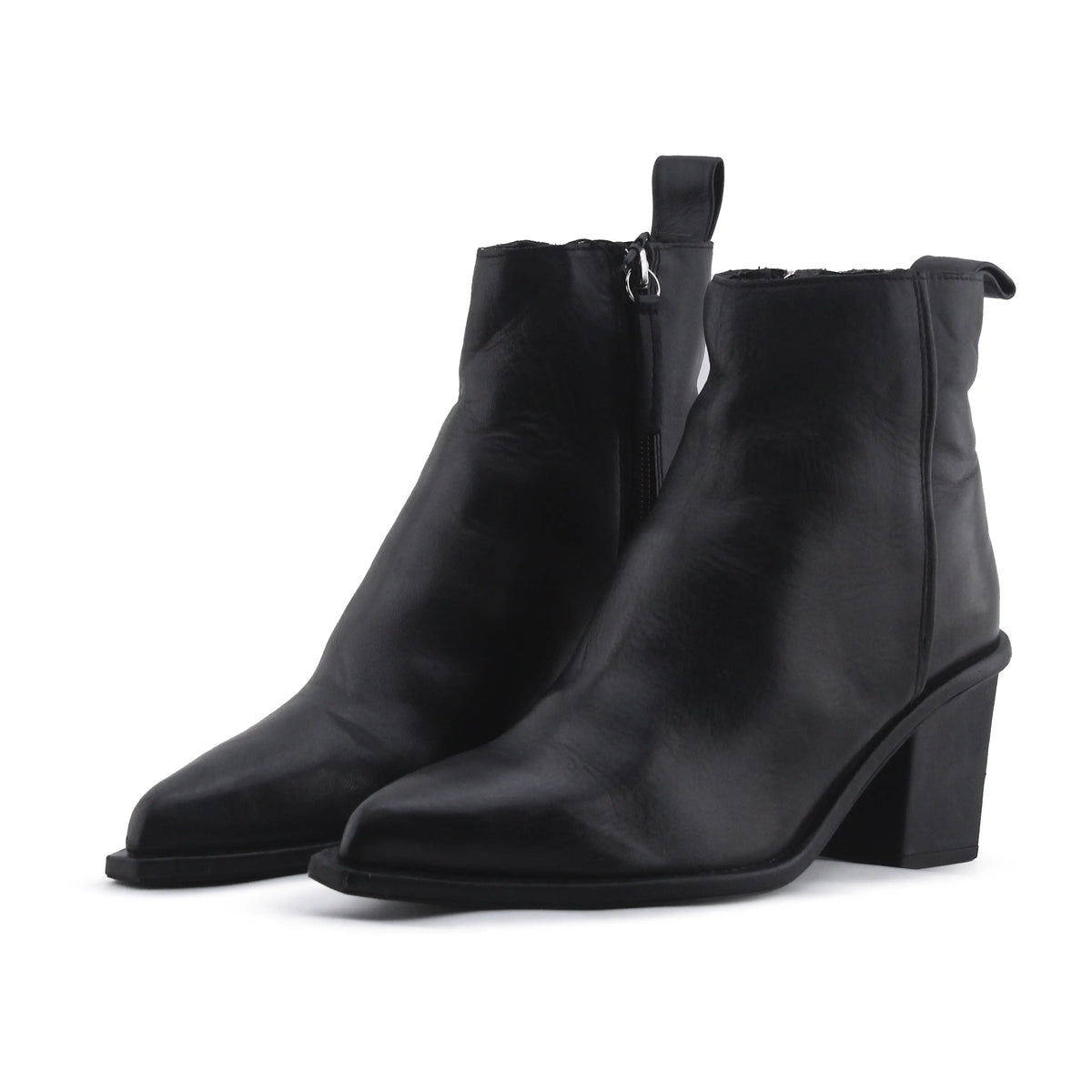 Zara Zipper Ankle Boot | 100% Authentic Leather