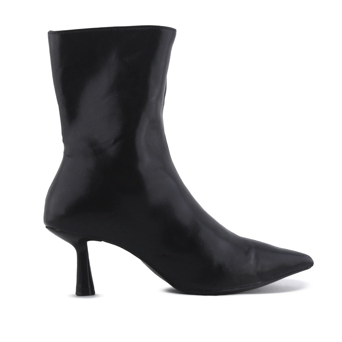 Bershka Zipper Ankle Boot | 100% Authentic Leather