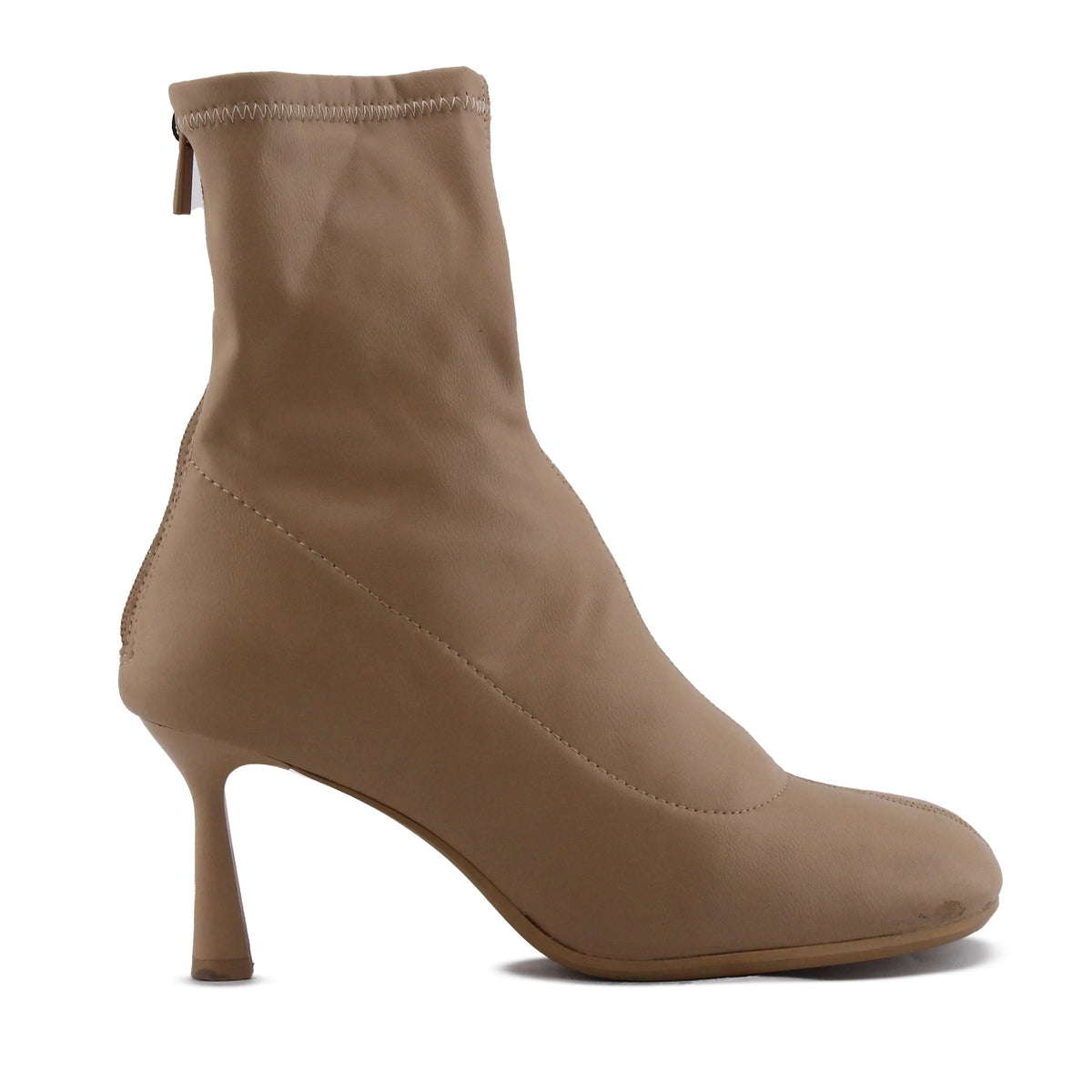 Stradivarius Zipper Ankle Boot | 100% Authentic Leather
