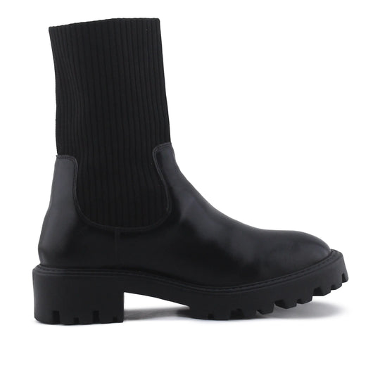 Lefties Stretchable Ankle Boot | 100% Authentic Leather