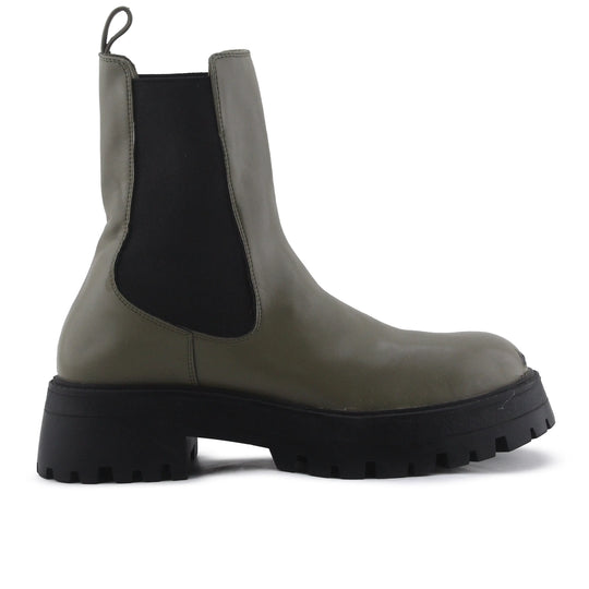 Pull & Bear Stretchable Ankle Boot | 100% Authentic Leather