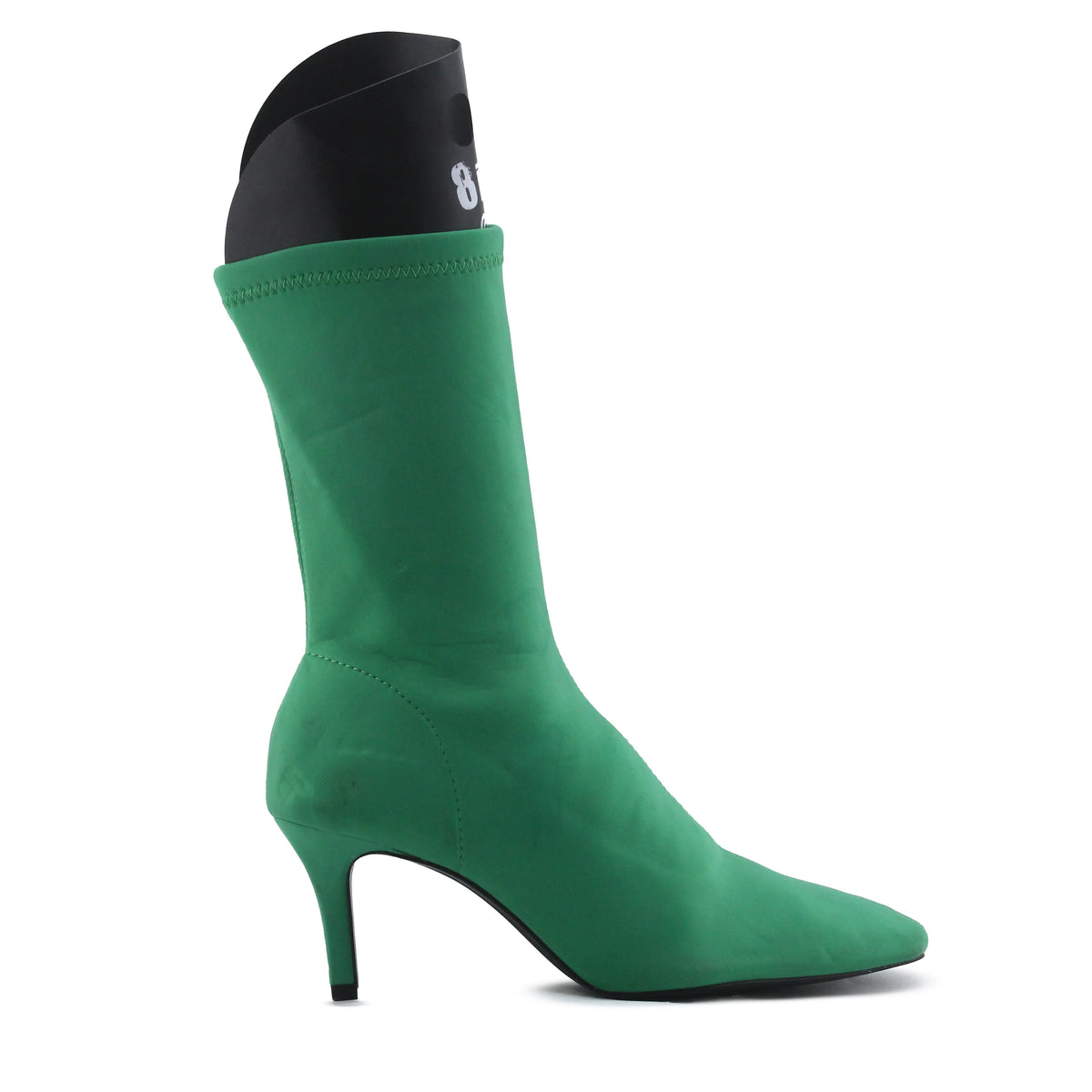Pull & Bear Zipper Textile Ankle Boot