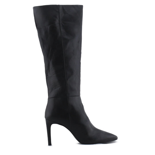 Stradivarius Zipper Knee High Boot | 100% Authentic Leather