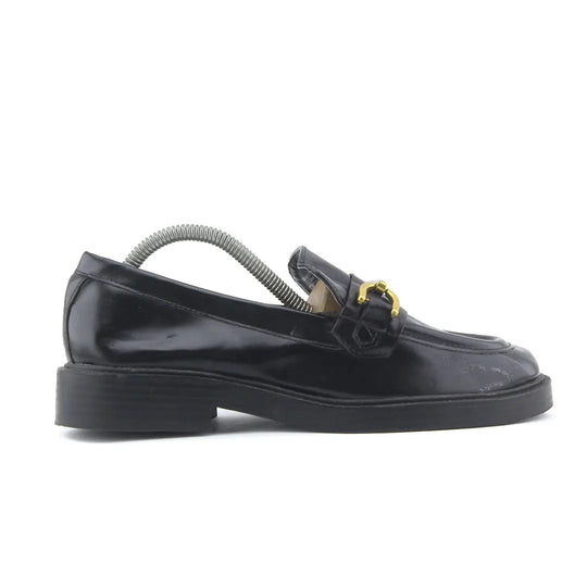 Zara Penny Strap Loafers