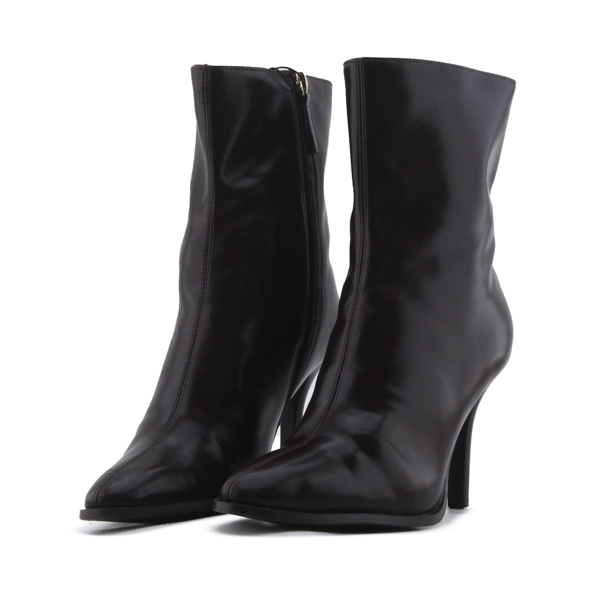 Zara Zipper Ankle Boot | 100% Authentic Leather