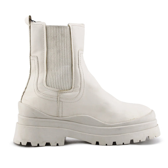 Stradivarius Stretchable Ankle Boot | 100% Authentic Leather