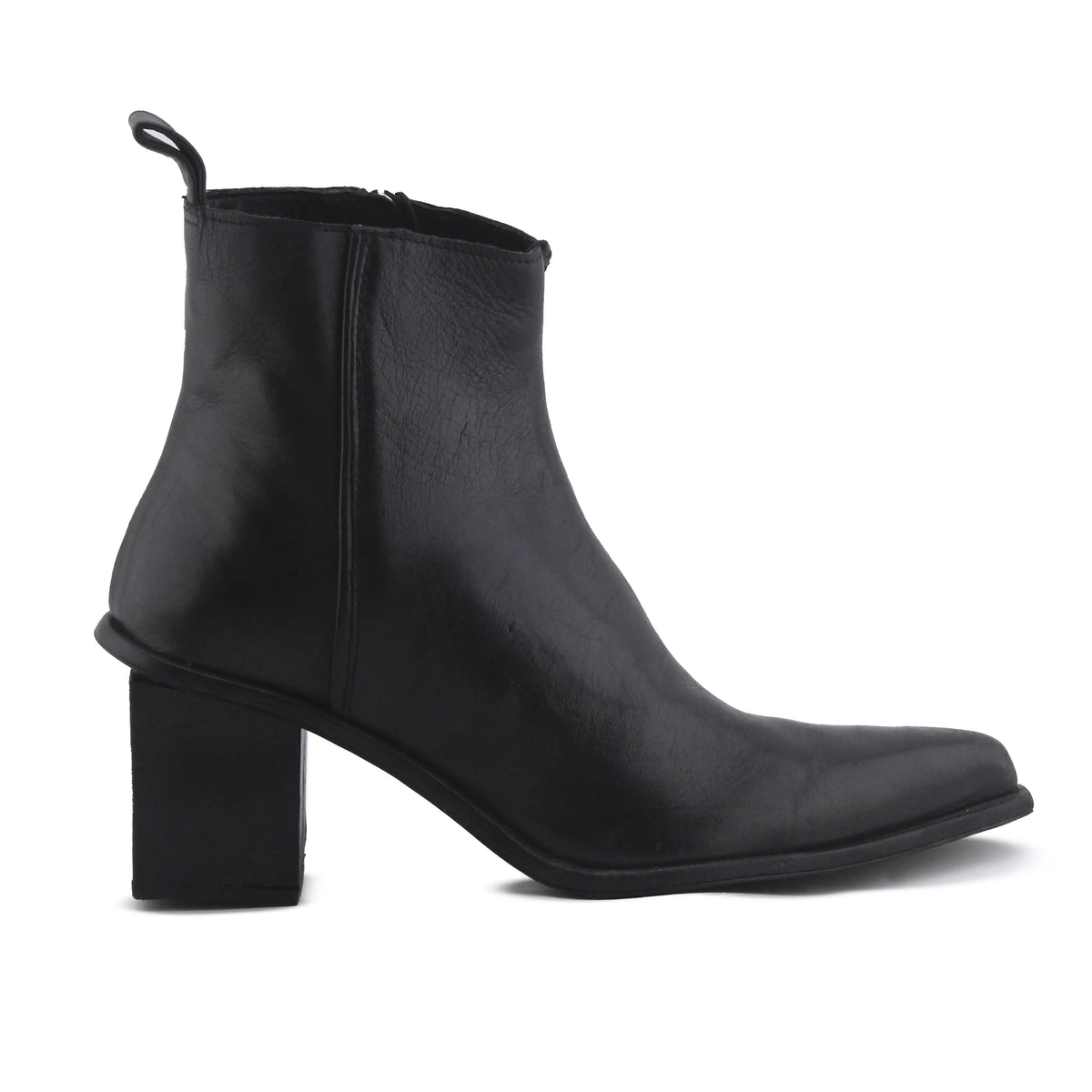 Zara Zipper Ankle Boot | 100% Authentic Leather