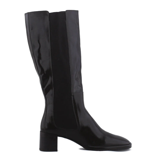 Massimo Dutti Stretchable Knee High Boot | 100% Authentic Leather