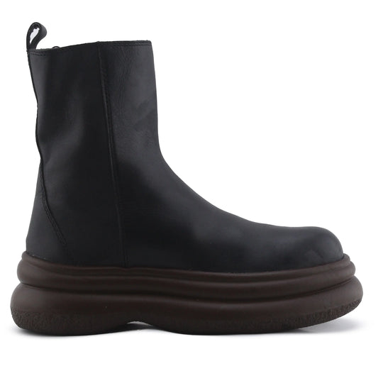Zara Zipper Ankle Boot | 100% Authentic Leather