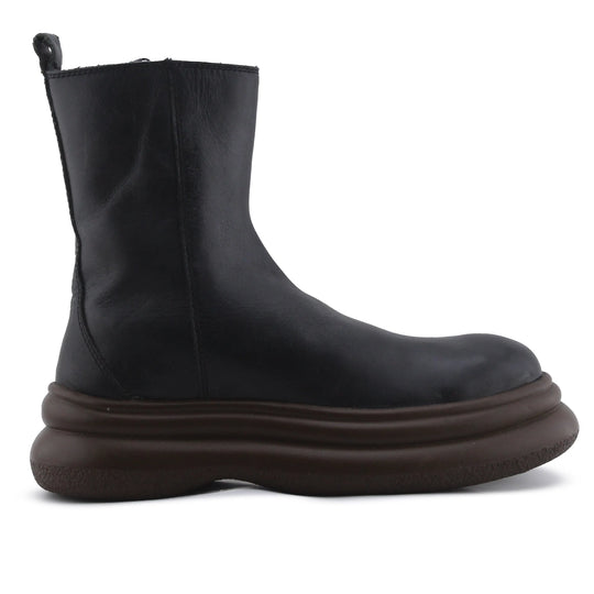 Zara Zipper Ankle Boot | 100% Authentic Leather