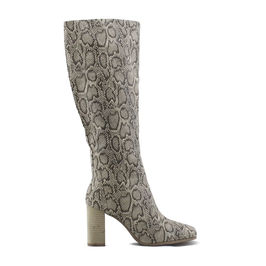 Bershka Zipper Knee High Boot | 100% Authentic Leather