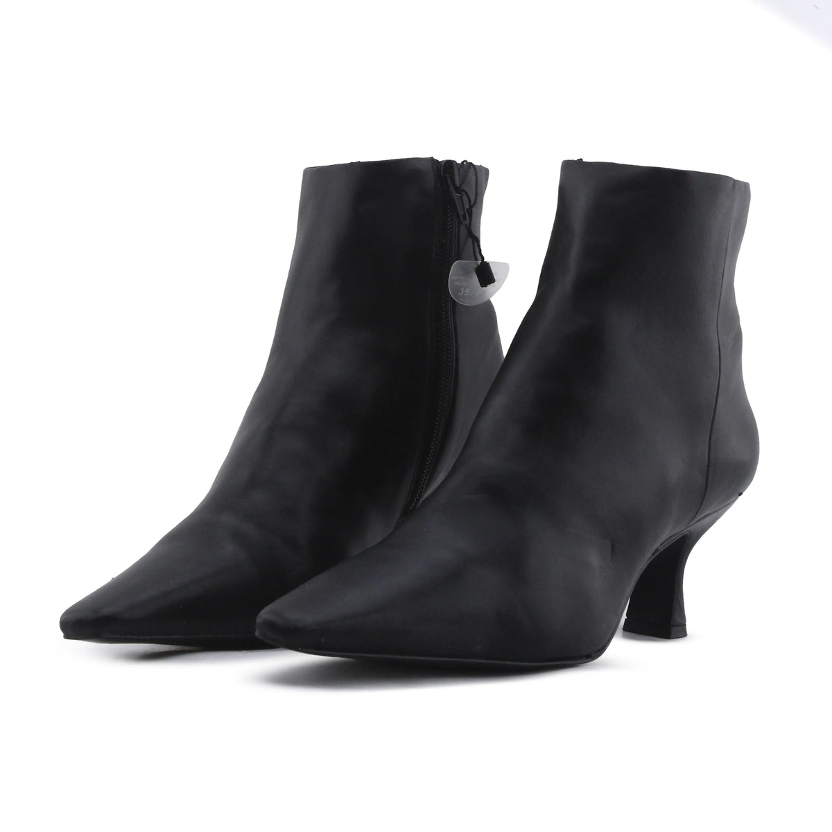 Mango Zipper Ankle Boot | 100% Authentic Leather