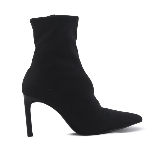Pull & Bear Zipper Textile Ankle Boot