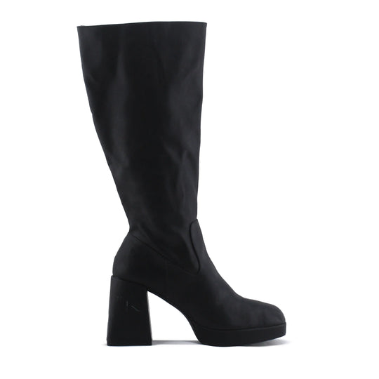 Pull & Bear Zipper Knee High Boot | 100% Authentic Leather