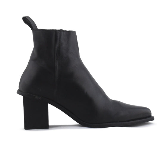 Zara Zipper Ankle Boot | 100% Authentic Leather