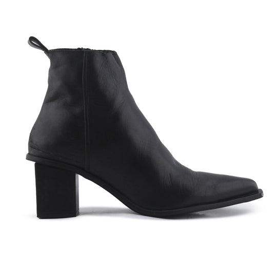Zara Zipper Ankle Boot | 100% Authentic Leather