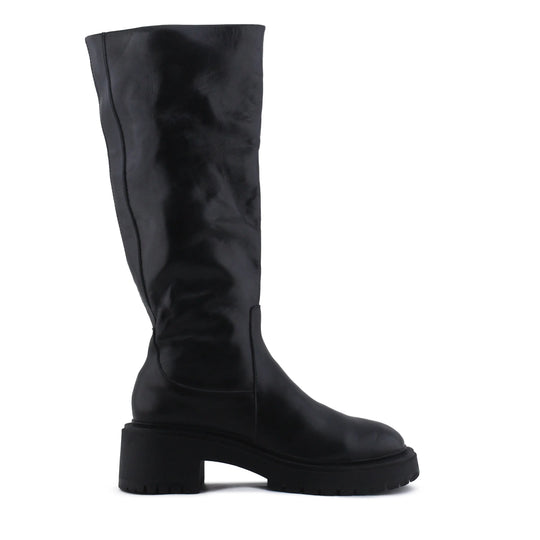 Zara Zipper Knee High Boot | 100% Authentic Leather